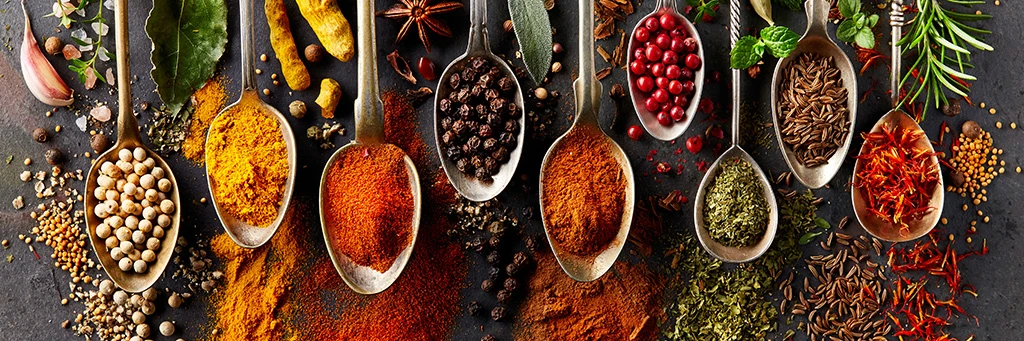 Spoons and spices